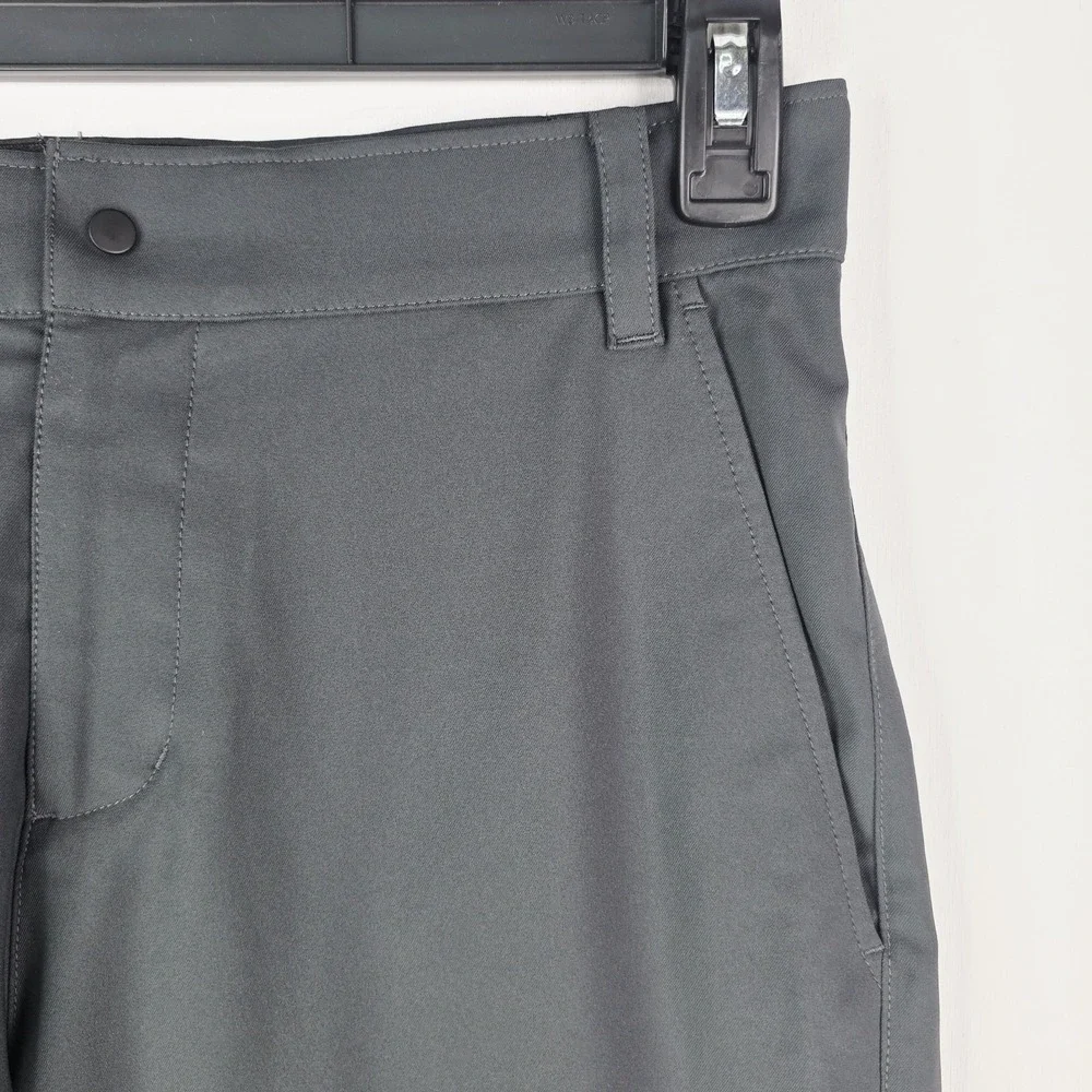 Nike Dri-Fit Golf‎ Pants Dark Gray Flat Front 30x30 Fit 30X28 Performance DN2397